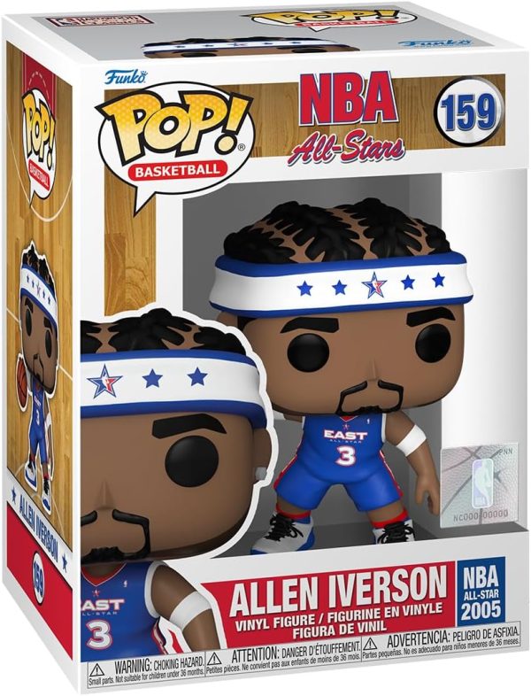 Funko POP! NBA: Legends - Allen Iverson?? Iverson - (2005) - Collectable Vinyl Figure - Gift Idea - Official Merchandise - for Kids & Adults - Sports Fans - Model Figure for Collectors and Display