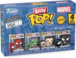 Funko Pop! Bitty: Spider-Man - Spider-Man. Green Goblin. J Jonah Jameson. and Mystery Chase Figure - 0.9 Inch (2.2 Cm) - Marvel Comics Collectable - Stackable Display Shelf Included - Gift Idea