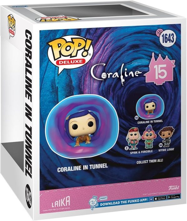 Funko POP! Deluxe: Coraline 15th Anniversary - Coraline - Collectable Vinyl Figure - Gift Idea - Official Merchandise - for Kids & Adults - Movies Fans - Model Figure for Collectors and Display