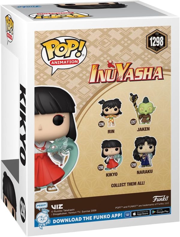 Funko POP! Animation: Inuyasha - Kikyo - Glow in The Dark - Translucent - Collectable Vinyl Figure - Gift Idea - Official Merchandise - for Kids & Adults - Anime Fans