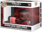 Funko Pop! Ride: Tron: Ares - Athena with Light Cycle - Collectable Vinyl Figure - Gift Idea - Official Merchandise - Toys for Kids & Adults - Movies Fans - Model Figure for Collectors and Display