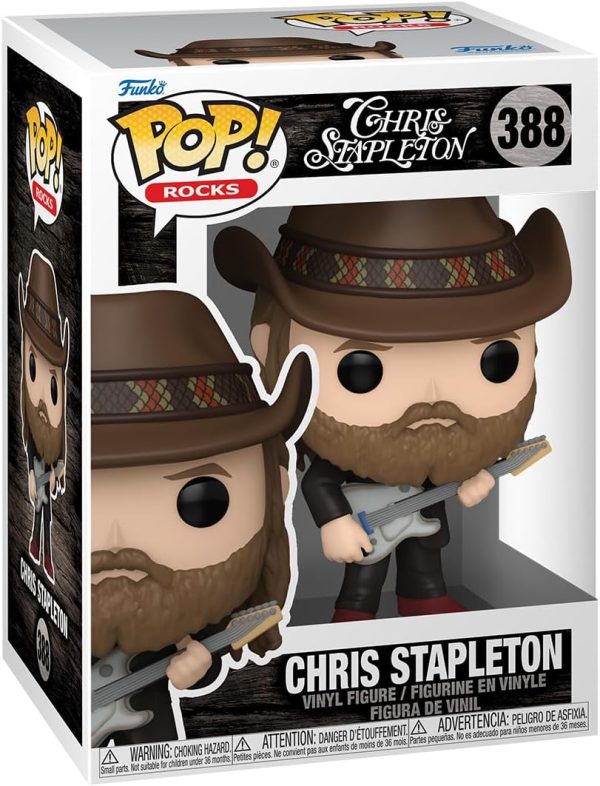 Funko POP! Rocks: Chris Stapleton - Collectable Vinyl Figure - Gift Idea - Official Merchandise - for Kids & Adults - Music Fans - Model Figure for Collectors and Display