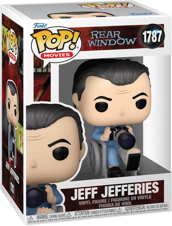 Funko Pop! Movies: Rear Window - Jeff Jefferies - Collectable Vinyl Figure - Gift Idea - Official Merchandise - Toys for Kids & Adults - Movies Fans - Model Figure for Collectors and Display