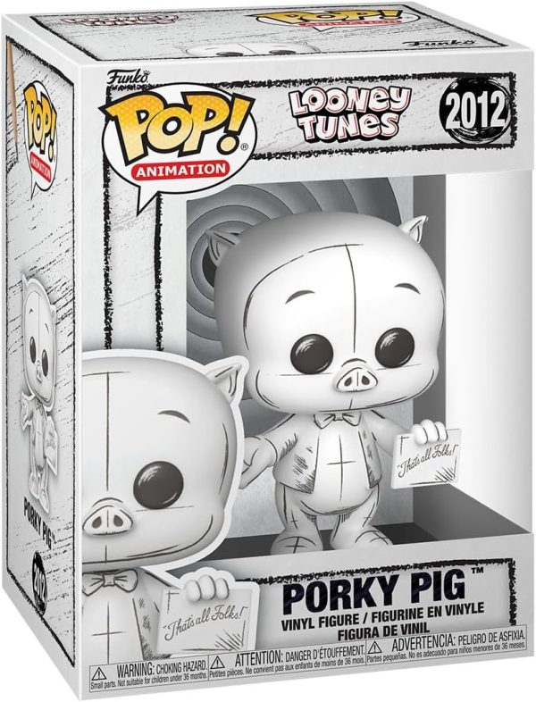 Funko Pop! Animation: Looney Tunes - Porky Pig - Collectable Vinyl Figure - Gift Idea - Official Merchandise - Toys for Kids & Adults - Movies Fans - Model Figure for Collectors and Display