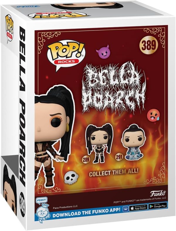 Funko POP! Rocks: Bella Poarch - (Inferno) - Collectable Vinyl Figure - Gift Idea - Official Merchandise - for Kids & Adults - Music Fans - Model Figure for Collectors and Display