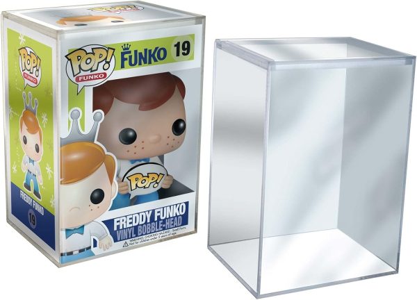 Funko Pop Premium - Premium Protector Display Cases - for Funko Pop Collectable Vinyl Figures - Durable. Crystal Clear. and Stackable Storage