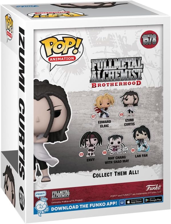 Funko Pop Animation: Fullmetal Alchemist: Brotherhood - Izumi Curis Curtis - Full Metal Alchemist - Collectable Vinyl Figure - Gift Idea - Official Merchandise - Toys for Kids & Adults - Anime Fans
