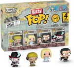 Funko Bitty Pop! One Piece - Usopp. Kaya. Kuro. and A Surprise Mystery Mini Figure - 0.9 Inch (2.2 Cm) Collectable - Stackable Display Shelf Included - Gift Idea - Party Bags Stocking - Cake Topper