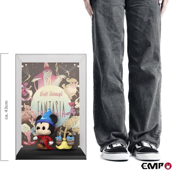 Funko POP! Movie Poster: Disney - Mickey Mouse - Fantasia - Collectable Vinyl Figure - Gift Idea - Official Merchandise - for Kids & Adults - Movies Fans - Model Figure for Collectors and Display