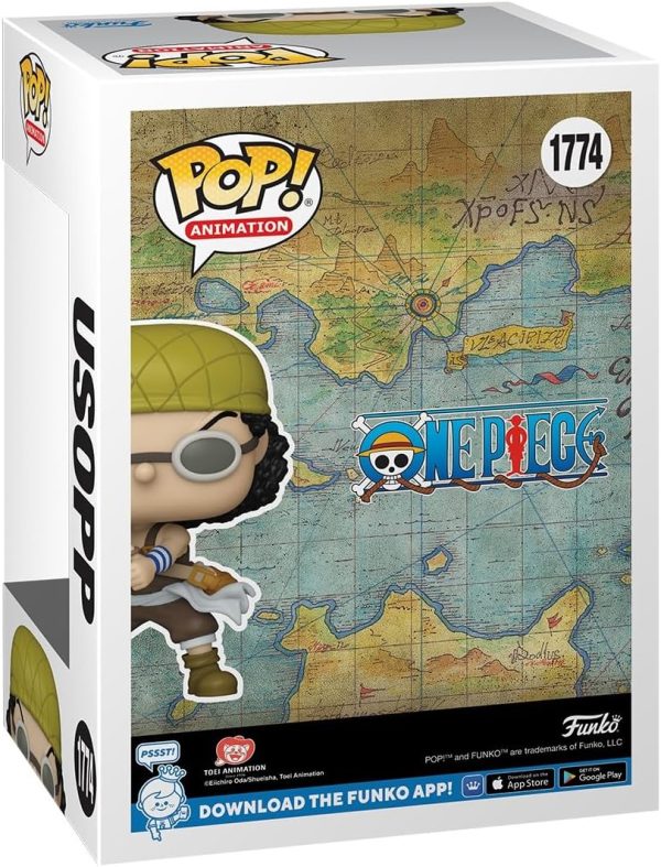 Funko POP Animation: Usopp - One Piece - Collectable Vinyl Figure - Gift Idea - Official Merchandise - for Kids & Adults - Anime Fans - Model Figure for Collectors and Display