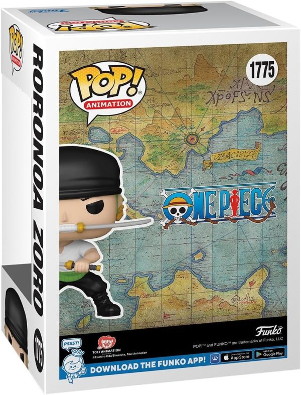 Funko POP Animation: One Piece - Roronoa Zoro - 1/6 Odds for Rare Chase Variant - Collectable Vinyl Figure - Gift Idea - Official Merchandise - for Kids & Adults - Anime Fans