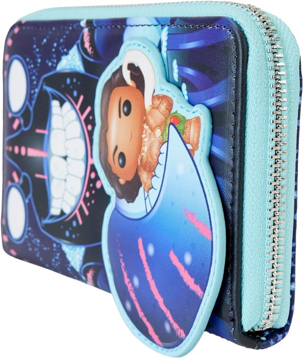 Loungefly Backpack Disney - Moana - Tomatoa Maui - Wallet - Cute Collectable Bag - Gift Idea - Official Merchandise - for Boys. Girls Men and Women - Movies Fans