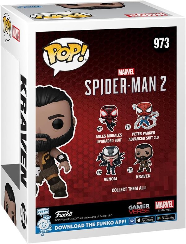 Funko POP! Games: Spider-Man 2- Kraven - Spider-Man - Collectable Vinyl Figure - Gift Idea - Official Merchandise - for Kids & Adults - Video Games Fans - Model Figure for Collectors and Display