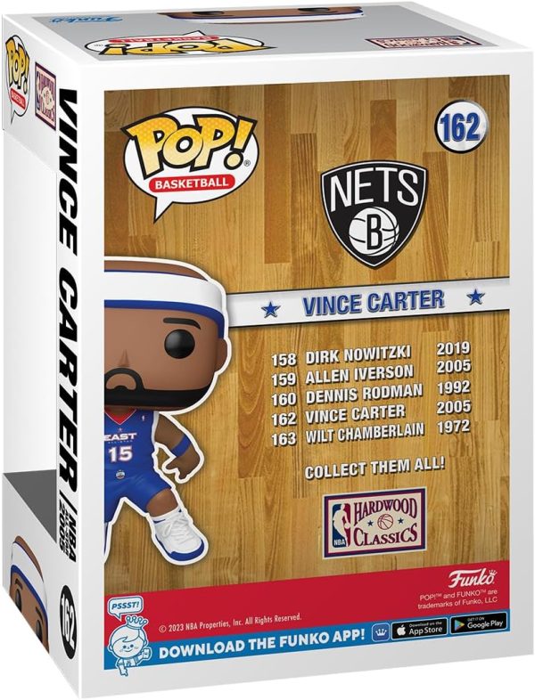 Funko POP! NBA: Legends - Vince Carter - (2005) - Collectable Vinyl Figure - Gift Idea - Official Merchandise - for Kids & Adults - Sports Fans - Model Figure for Collectors and Display