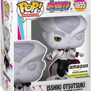 Funko Pop! Animation: Boruto: Naruto Next Generations - Isshiki Otsutsuki. Glow in The Dark. Amazon Exclusive