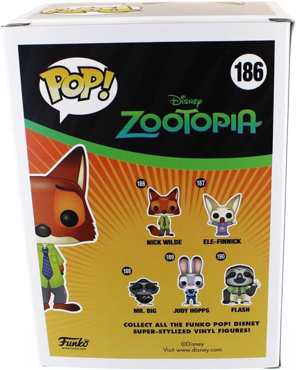 Funko Nick Wilde POP Disney: Zootopia Figure