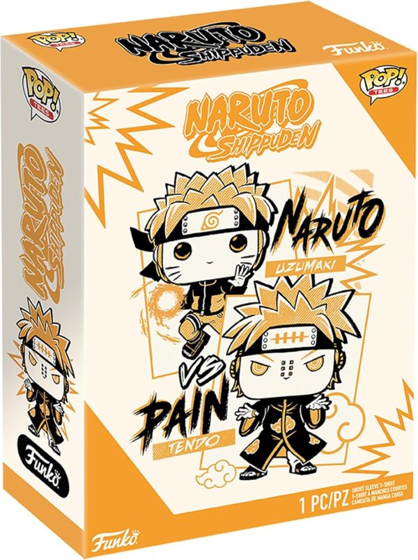 Funko Pop! Boxed Tee: Naruto - Naruto Uzumaki vs Pain Tendo - 3XL