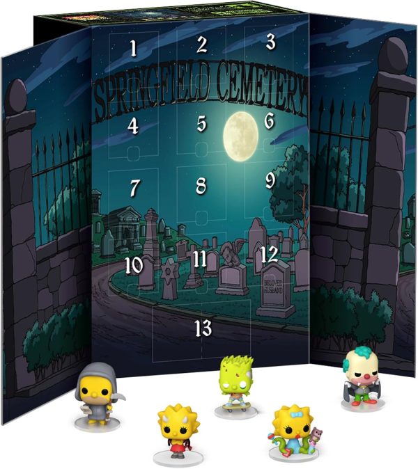 Funko Pop! Advent Calendar: The Simpsons - 13 Days of Surprises - Collectable Vinyl Mini Figures - Mystery Box - Gift Idea - Holiday Present for Girls. Boys & Kids - Christmas Countdown