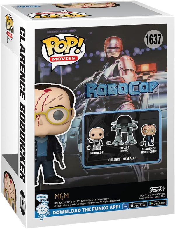 Funko POP! Movies: Robocop - Clarence J. Boddicker - Collectable Vinyl Figure - Gift Idea - Official Merchandise - for Kids & Adults - Movies Fans - Model Figure for Collectors and Display