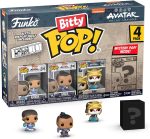 Funko Bitty Pop! Avatar: The Last Airbender - Katara. Sokka. Suki. & A Surprise Mystery Mini Figure - 0.9 Inch (2.2 Cm) Collectable - Stackable Display Shelf Included - Gift Idea - Cake Topper