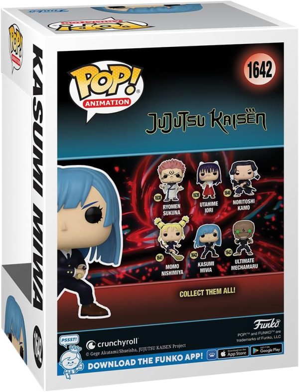 Funko POP! Animation: JJK - Miwa Kasumi Miwa - Jujutsu Kaisen - Collectable Vinyl Figure - Gift Idea - Official Merchandise - for Kids & Adults - Anime Fans - Model Figure for Collectors and Display