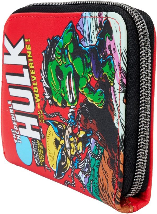 Funko Loungefly Marvel: Wolverine 50th Anniversary - The Incredible Hulk and The Wolverine Wallet