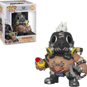Funko Pop Games: Overwatch-6 Road Hog 6 Roadhog. Multicolor