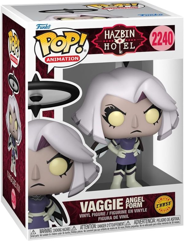 Funko Pop! Animation: Hazbin Hotel - Vaggie - 1/6 Odds for Rare Chase Variant - Collectable Vinyl Figure - Gift Idea - Official Merchandise - Toys for Kids & Adults - Animation Fans