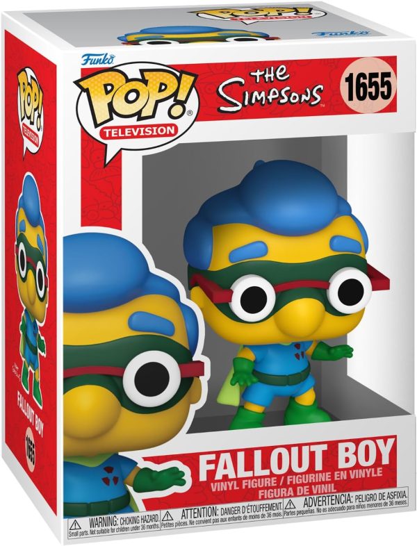 Funko POP TV: Simpsons - Milhouse Van Houten - The Simpsons - Collectable Vinyl Figure - Gift Idea - Official Merchandise - for Kids & Adults - TV Fans - Model Figure for Collectors and Display