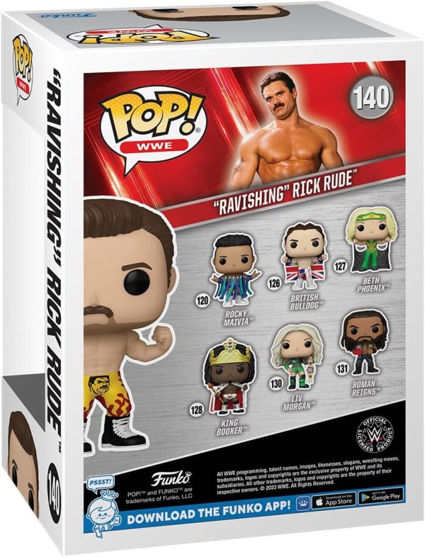 Funko POP! WWE: Rick Rude - Collectable Vinyl Figure - Gift Idea - Official Merchandise - for Kids & Adults - Sports Fans - Model Figure for Collectors and Display