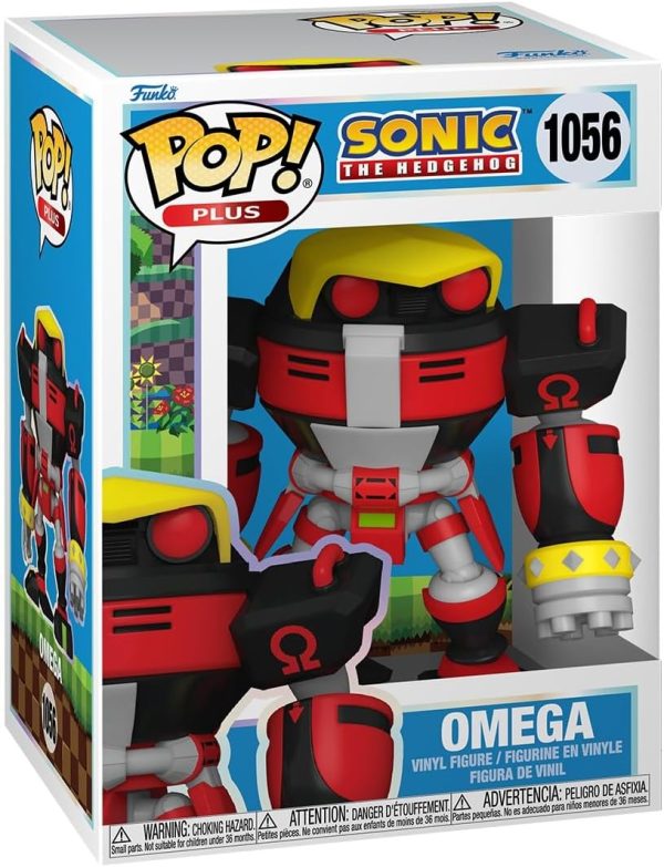 Funko Pop Plus: Sonic - E-123 Omega - Sonic The Hedgehog - Collectable Vinyl Figure - Gift Idea - Official Merchandise - Toys for Kids & Adults - Video Games Fans - Model Figure for Collectors