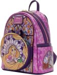 Loungefly Disney Stained Glass: Rapunzel Mini-Backpack. Amazon Exclusive