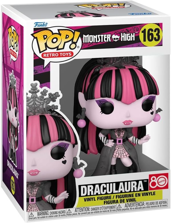 Funko Pop! Vinyl: Monster High - Draculaura - Collectable Vinyl Figure - Gift Idea - Official Merchandise - Toys for Kids & Adults - Cartoon Fans - Model Figure for Collectors and Display