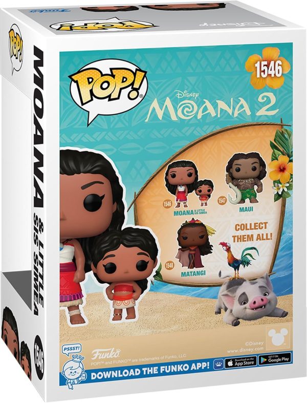 Funko POP & Buddy: Moana 2 - Moana & Simea - Collectable Vinyl Figure - Gift Idea - Official Merchandise - for Kids & Adults - Movies Fans - Model Figure for Collectors and Display