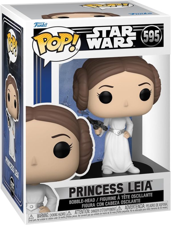 Funko Pop Star Wars: Star Wars New Classics - Princess Leia - Collectable Vinyl Figure - Gift Idea - Official Merchandise - Toys for Kids & Adults - Sci-Fi Fans - Model Figure for Collectors
