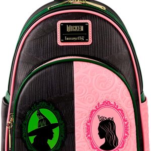 Loungefly Universal: Wicked - Glinda and Elphaba Mini-Backpack. Amazon Exclusive