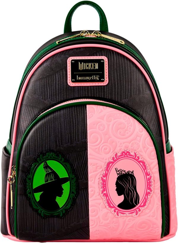 Loungefly Universal: Wicked - Glinda and Elphaba Mini-Backpack. Amazon Exclusive