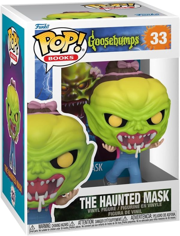 Funko Pop Books: Goosebumps - The Haunted Mask? - Collectable Vinyl Figure - Gift Idea - Official Merchandise - Toys for Kids & Adults - Horror Fans - Model Figure for Collectors and Display