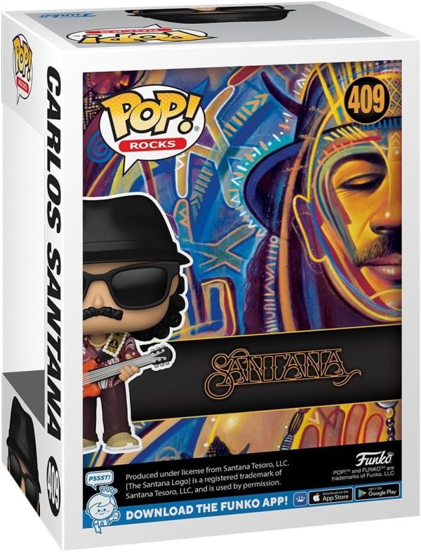 Funko POP! Rocks: Carlos Santana - Collectable Vinyl Figure - Gift Idea - Official Merchandise - for Kids & Adults - Music Fans - Model Figure for Collectors and Display