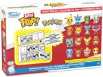 Funko Pop! Bitty: Pokemon - Squirtle. Eevee. Growlithe. and Psyduck - 0.9 Inch (2.2 Cm) Collectable - Stackable Display Shelf Included - Gift Idea - Party Bags Stocking
