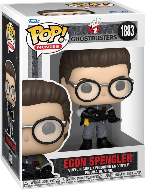 Funko Pop! Movies: Ghostbusters II - Egon Spengler - Collectable Vinyl Figure - Gift Idea - Official Merchandise - Toys for Kids & Adults - Horror Fans - Model Figure for Collectors and Display