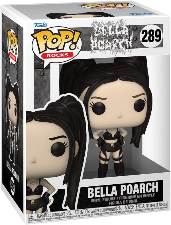 Funko Pop! Rocks: Bella Poarch. Multicolor. Modern Style. Vinyl Figure