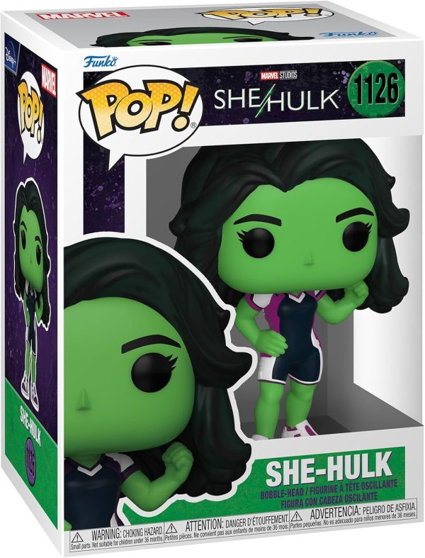 Funko Pop Marvel: She-Hulk - She-Hulk - Collectable Vinyl Figure - Gift Idea - Official Merchandise - Toys for Kids & Adults - Superheroes Fans - Model Figure for Collectors and Display
