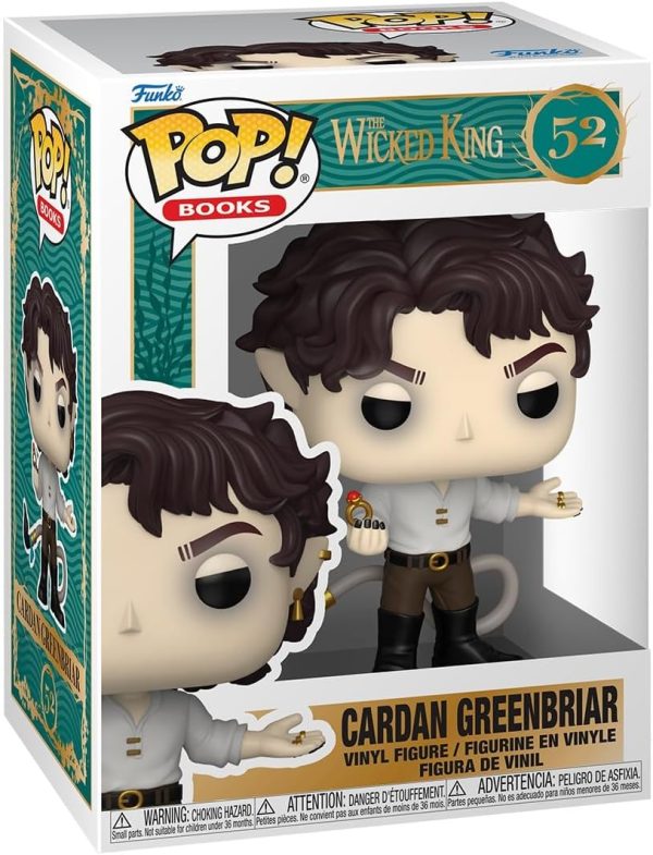 Funko Pop! Books: The Folk of the Air: The Wicked King - Cardan Greenbriar - Collectable Vinyl Figure - Gift Idea - Official Merchandise - Toys for Kids & Adults - Fantasy Fans - Figure for Collectors