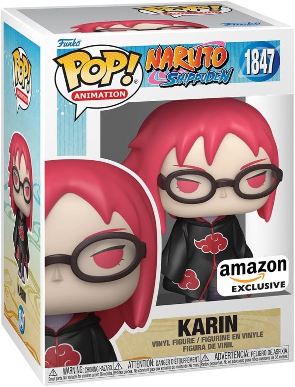 Funko Pop Animation: Naruto Shippuden - Karin. Amazon Exclusive - Collectable Vinyl Figure - Gift Idea - Official Merchandise - Toys for Kids & Adults - Anime Fans - Model Figure for Collectors