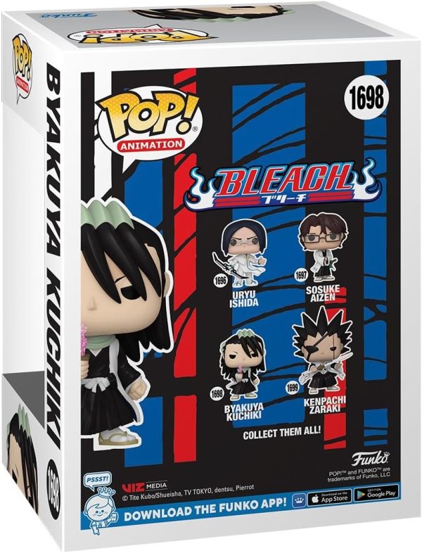 Funko POP Animation: Bleach - Byakuya Kuchiki - Collectable Vinyl Figure - Gift Idea - Official Merchandise - for Kids & Adults - Anime Fans - Model Figure for Collectors and Display