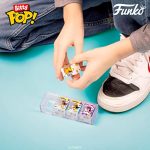 Funko Bitty POP! Disney - Mickey. 4-Pack - Mickey Mouse. Minnie Mouse (Pink Dress). Pluto and A Surprise Mystery Mini Figure - 0.9 Inch (2.2 Cm) Collectable - Stackable Display Shelf Included
