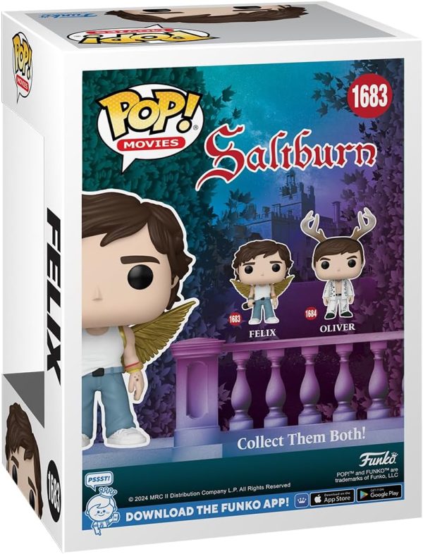 Funko Pop Movies: Saltburn - Felix - (Saltburn) Catton - Concept IP - Collectable Vinyl Figure - Gift Idea - Official Merchandise - Toys for Kids & Adults - Drama Fans - Model Figure for Collectors