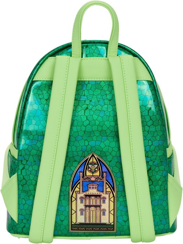 Loungefly Disney Princess Stained Glass Collection: Tiana Mini-Backpack. Amazon Exclusive