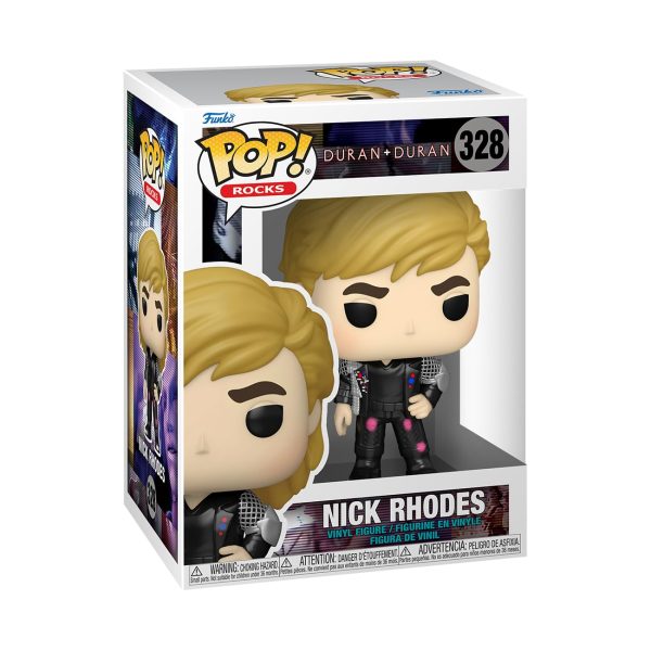 Funko POP! Rocks: Duran Duran - Wild Boys Nick Rhodes - Collectable Vinyl Figure - Gift Idea - Official Merchandise - for Kids & Adults - Music Fans - Model Figure for Collectors and Display